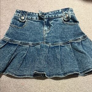 Wild fable Denim Pleated Skirt